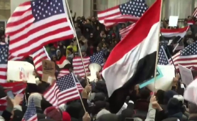 ชาวเยเมนในสหรัฐฯ ปิดร้านประท้วงคำสั่ง “ทรัมป์”