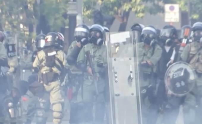 เหตุประท้วงฉุดการท่องเที่ยวฮ่องกง