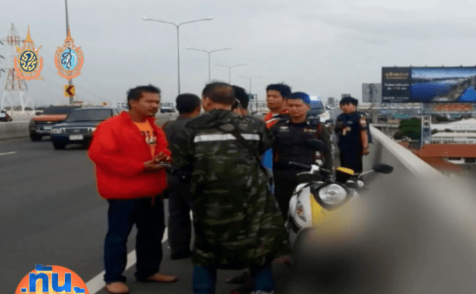 สลด! หนุ่มช้ำเมียมีชู้หอบลูกหนี เชือดคอ-กระโดดสะพานฆ่าตัวตาย