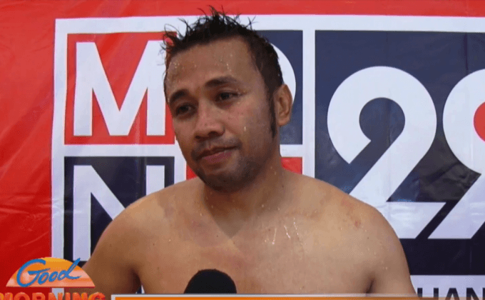 “มนัส” ตั้งเป้าชิงแชมป์มวยอาชีพปีหน้า