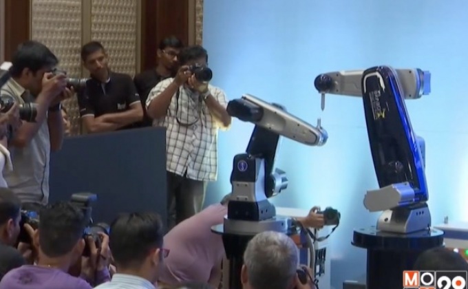 เปิดตัว “หุ่นยนต์อุตสาหกรรม” ตัวแรกในอินเดีย