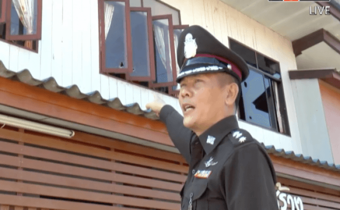 เจ้าของลานรับซื้อข้าว จ.พะเยา ยิงถล่มบ้านลูกค้า