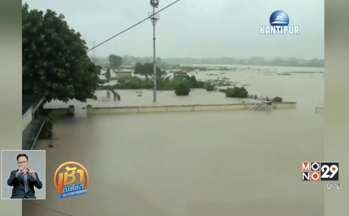 น้ำท่วมเนปาล ดับ 80 ราย