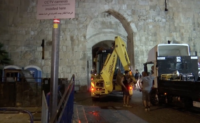 อิสราเอลถอดเครื่องตรวจจับโลหะออกจากเยรูซาเลมแล้ว