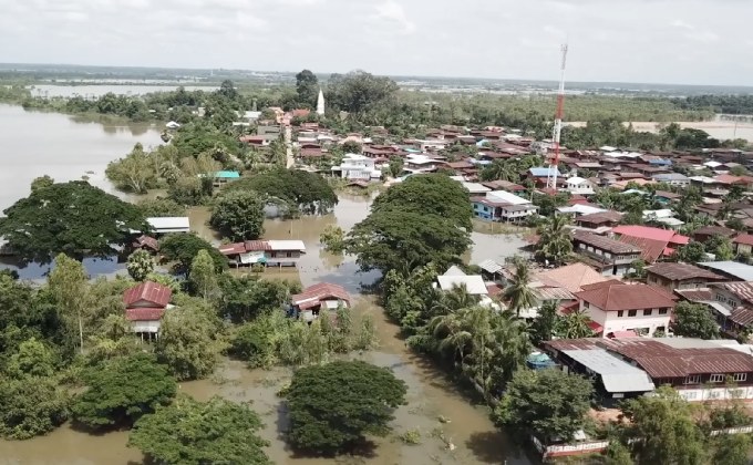 จ.นครพนม น้ำโขงวิกฤตหนักรอบ 10 ปี