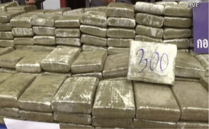 ตำรวจสกัดจับกัญชาลำเลียงส่งภาคใต้