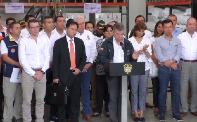 โคลอมเบียประกาศเพิ่มความช่วยเหลือเวเนซุเอลา