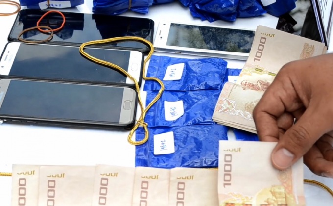 ตร.จับกุมเครือข่ายยาเสพติดยึดยาบ้า 16,000 เม็ด