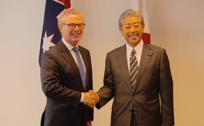 ​รมว.กลาโหมออสเตรเลีย-ญี่ปุ่น หารือเรื่องความมั่นคง