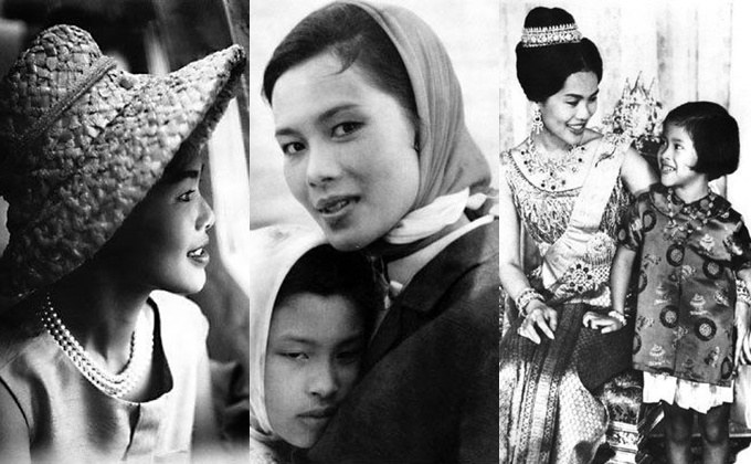 แสงเงาแห่งรักนิรันดร์ ภาพพระพันปีหลวง จากฝีพระหัตถ์ในหลวง รัชกาลที่ 9