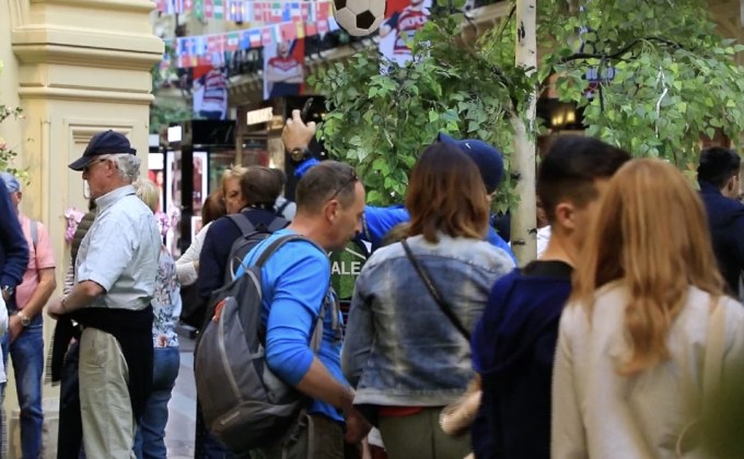 นักท่องเที่ยวใช้จ่ายสะพัดช่วงฟุตบอลโลกที่รัสเซีย