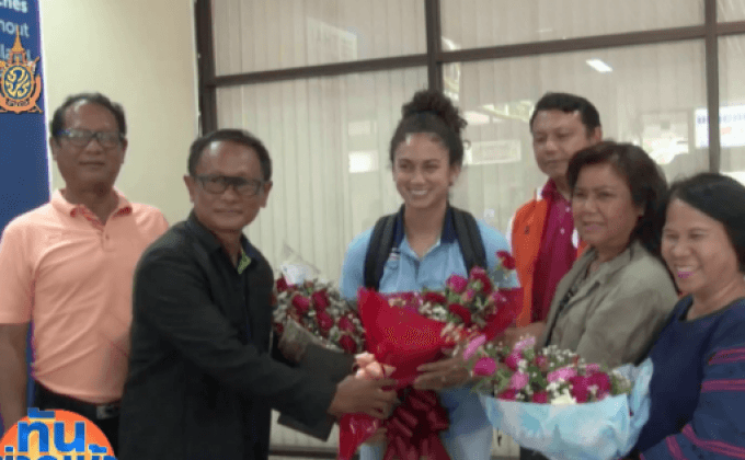 “อะแมนด้า” เยี่ยมบ้านที่อุดรธานีก่อนลุย “ริโอเกมส์”