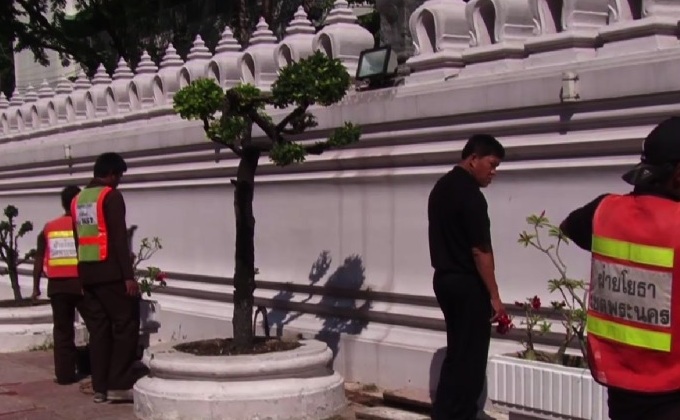 เร่งทำความสะอาดวัดราชบพิธฯ เตรียมพิธีสถาปนาพระสังฆราช