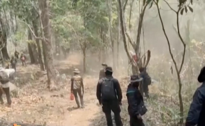 คุมไฟป่าดอยจระเข้ได้แล้ว แต่ยังต้องเฝ้าระวัง