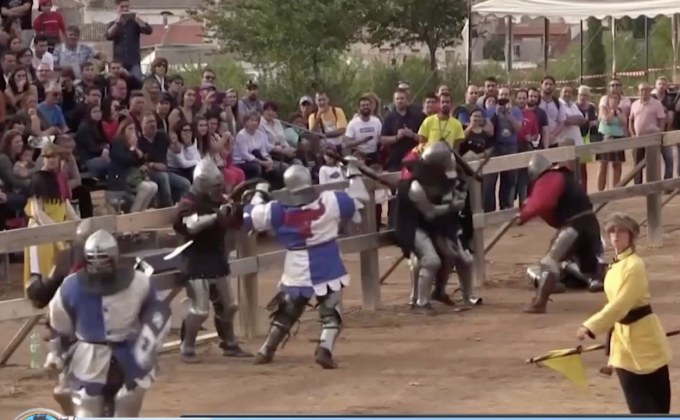 การแข่งขันต่อสู้แบบยุคกลางในสเปน