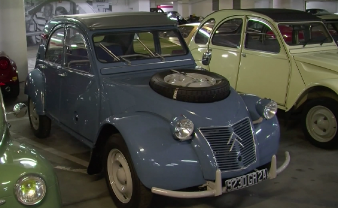 ห้องนิรภัยลับจัดแสดงประวัติศาสตร์รถยนต์ 120 ปี