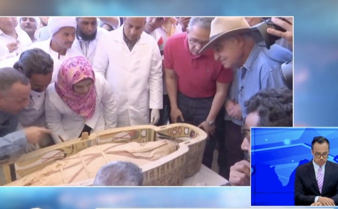 อียิปต์เผยโลงศพมัมมี่โบราณอายุ 3,000 ปี