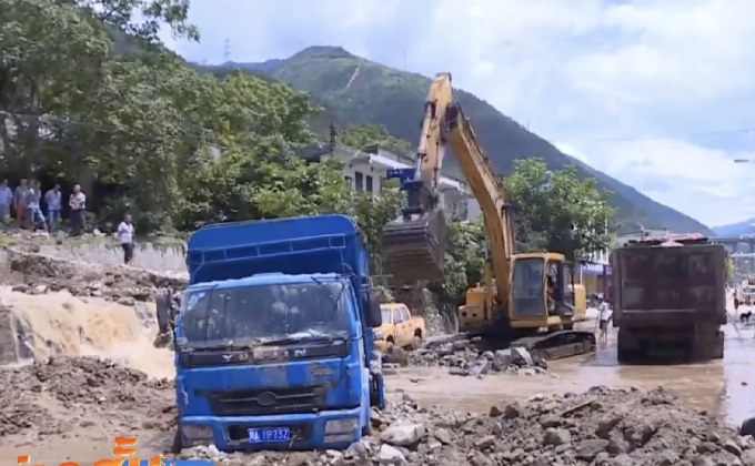 ฝนตกหนักในจีน