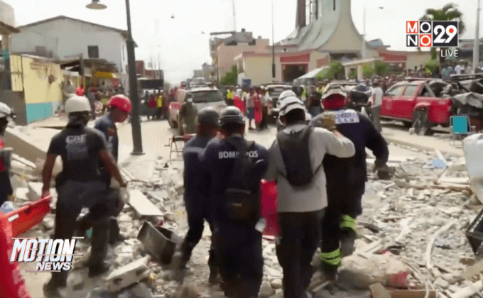 ผู้เสียชีวิตในเอกวาดอร์พุ่งเป็น 413 คน