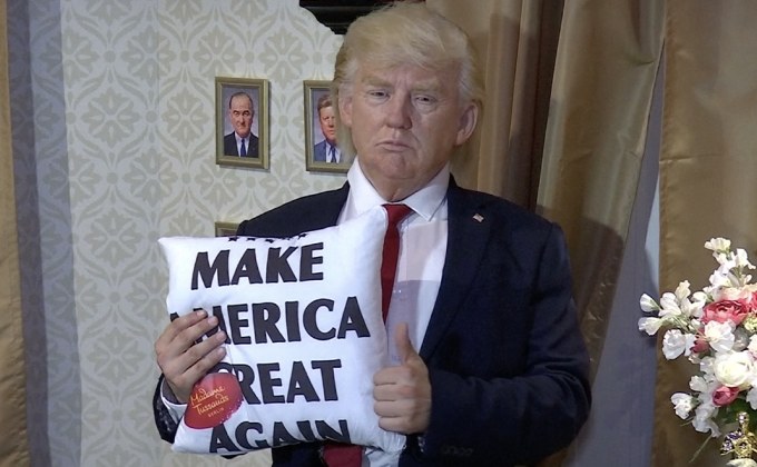 มาดาม ทุสโซ เปิดตัว “หุ่นทรัมป์” แบบมีชีวิต