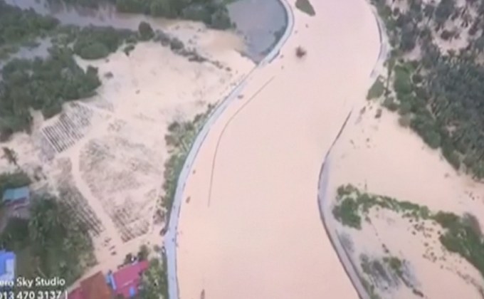 น้ำท่วมใหญ่รัฐปีนังของมาเลเซีย