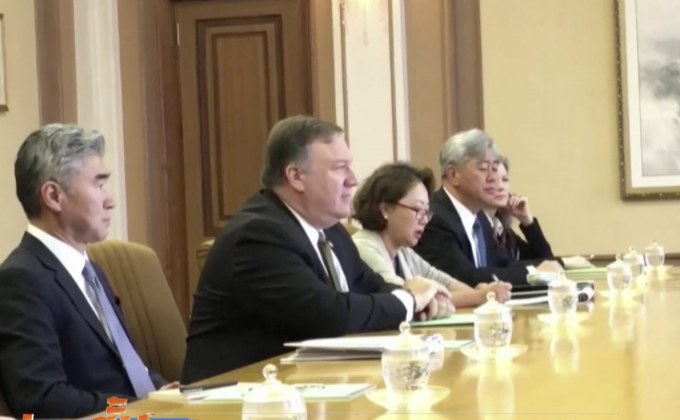 ปอมปิโอหารือเรื่องปลดอาวุธนิวเคลียร์กับเกาหลีเหนือ