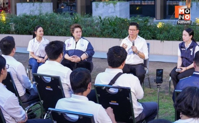 “ภูมิใจไทย” ล้อมวงคุยนโยบายเศรษฐกิจที่สีลม “เอกนิติ” แนะต้องปฏิรูปประกันสังคม ใช้ต้นแบบ กบข. ให้อิสระ – โปร่งใส