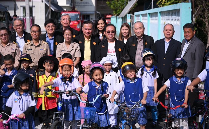 สสส.-สอจร.สานพลังลดอุบัติเหตุ จ.เชียงใหม่ พร้อมปลูกฝังความรู้เด็ก-เยาวชนรู้กฎจราจรตั้งแต่วัยเยาว์