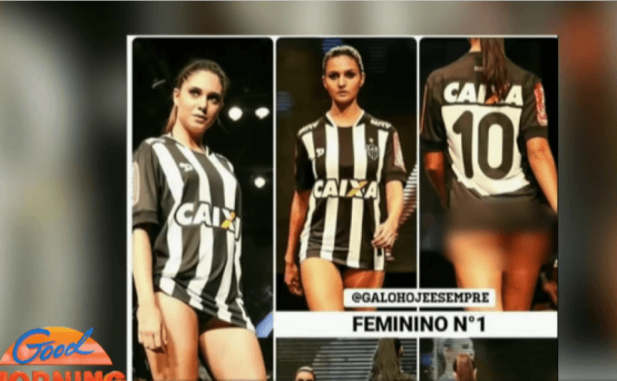 แข้งมิไนโร่ควงนางแบบเปิดตัวชุดแข่งใหม่