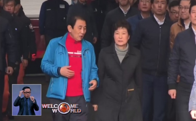 ปธน.เกาหลีใต้เยี่ยมตลาดเกิดเพลิงไหม้