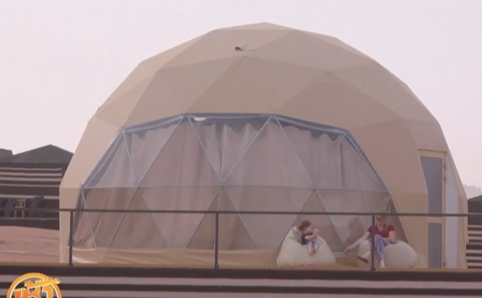 ค่ายพักแรมจำลองดาวอังคาร “เดอะ มาร์เชียน”