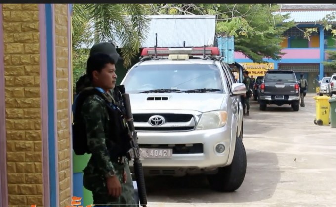 คนร้ายซุ่มยิงทหารพรานเจ็บ 2 นาย ที่ตากใบ