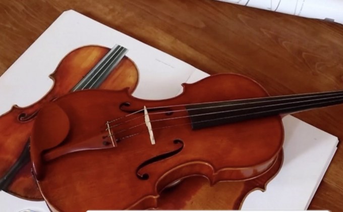 จิตรกรผันตัวเองมาเป็นช่างทำไวโอลินมืออาชีพ