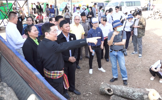พพ. ตรวจเยี่ยมสถานีผลิตพลังงานชีวมวลชุมชน จ.ขอนแก่น