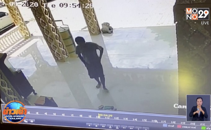 ขโมยทุบตู้เงินตู้บริจาควัด ทำเนียนอ้างกระจกตู้แตกอยู่แล้ว