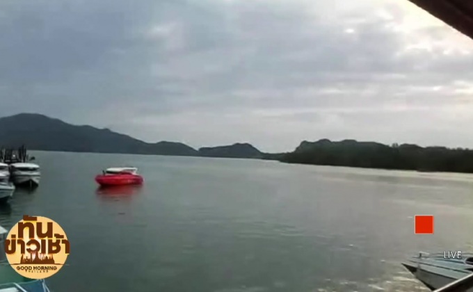 เรือบรรทุกนักท่องเที่ยวล่มกลางทะเล จ. สตูล