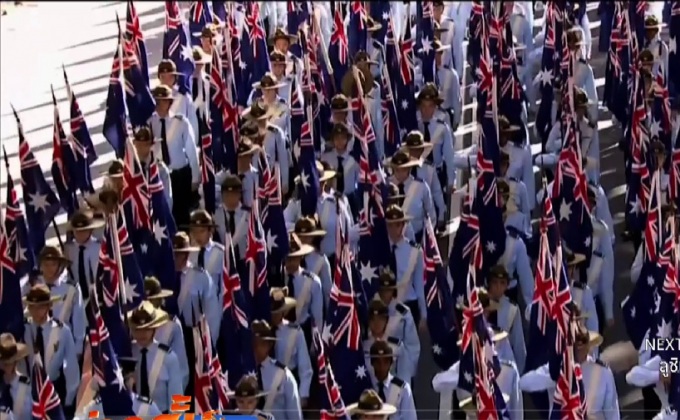 ออสเตรเลีย-นิวซีแลนด์จัดงานรำลึกวัน Anzac Day