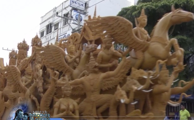 หลายจังหวัดทำบุญ-แห่เทียนเข้าพรรษา