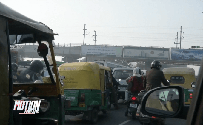 อินเดียเริ่มมาตรการจำกัดรถในเมืองหลวง