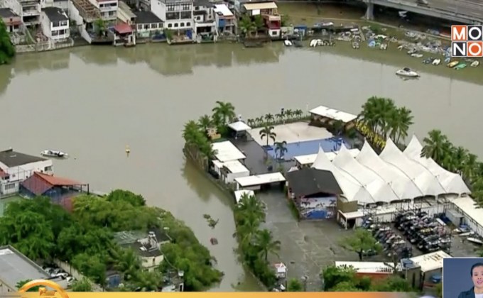 น้ำท่วมฉับพลัน “ริโอเดอจาเนโร” เสียหายหนัก