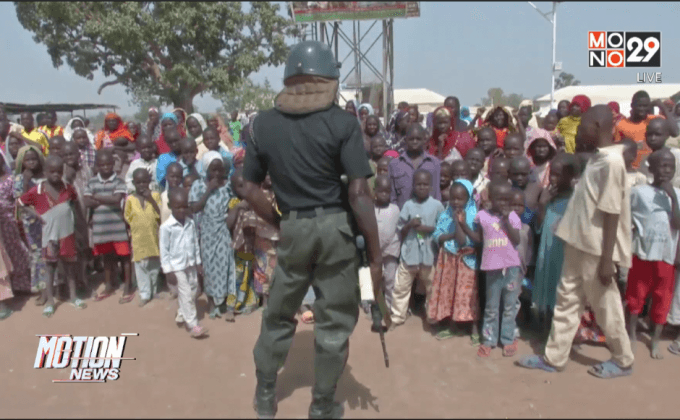 ประธาน IRC เดินทางเยือนศูนย์ผู้พลัดถิ่นในไนจีเรีย