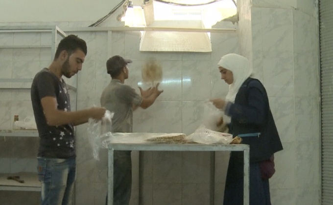 UN ช่วยเปิดร้านเบเกอรีในซีเรีย