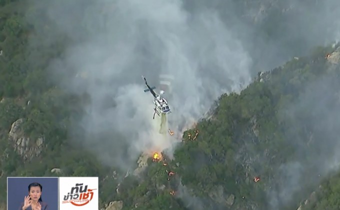 ​หวั่นลมแรงซ้ำไฟป่าแคลิฟอร์เนีย