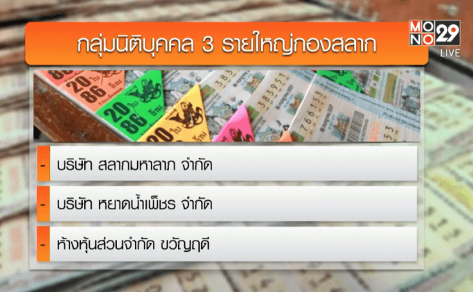 ปิดตำนาน 5 เสือกองสลาก