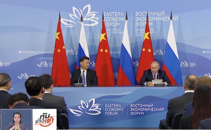 “ปูติน-สี จิ้นผิง” แถลงสนับสนุนสันติภาพเกาหลี