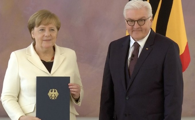 “อังเกลา แมร์เคิล” นั่งนายกฯ เยอรมนีสมัยที่ 4