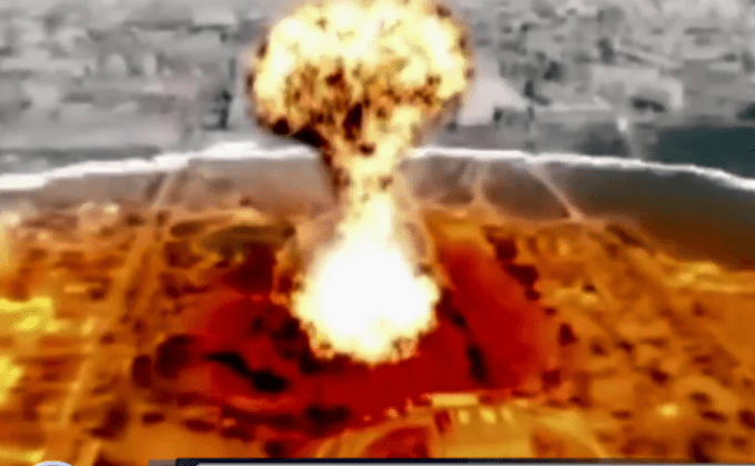 เกาหลีเหนือเผยคลิปยิงถล่มสหรัฐ