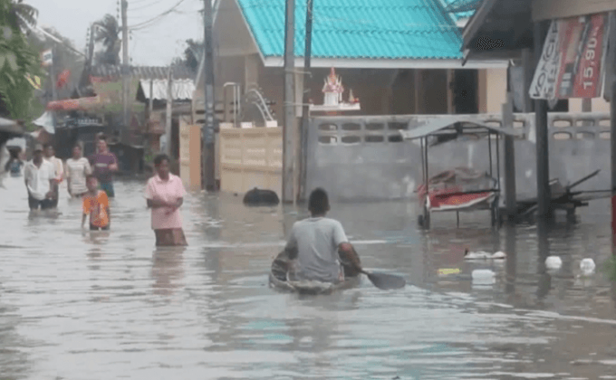 ผลกระทบจากสภาพอากาศทั่วไทย