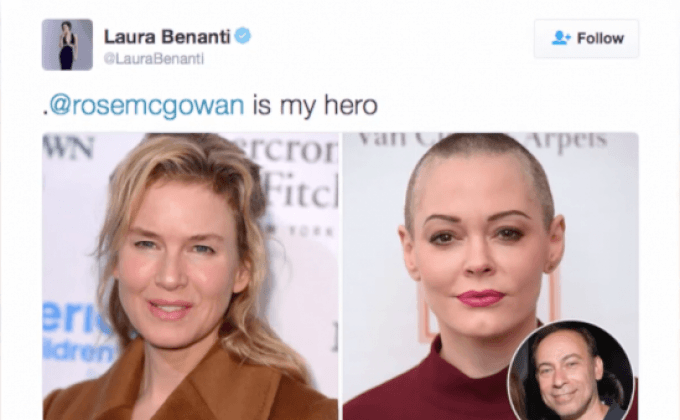 โรส แม็กโกแวน เดือด ! ไม่พอใจนักวิจารณ์เรื่องใบหน้านักแสดง Bridget Jones