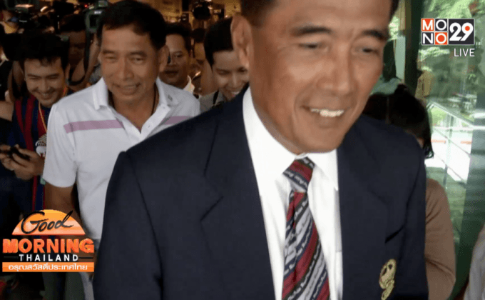 พล.ต.ท.คำรณวิทย์ เข้าชี้แจงตำรวจปมปืนจิ๋ว